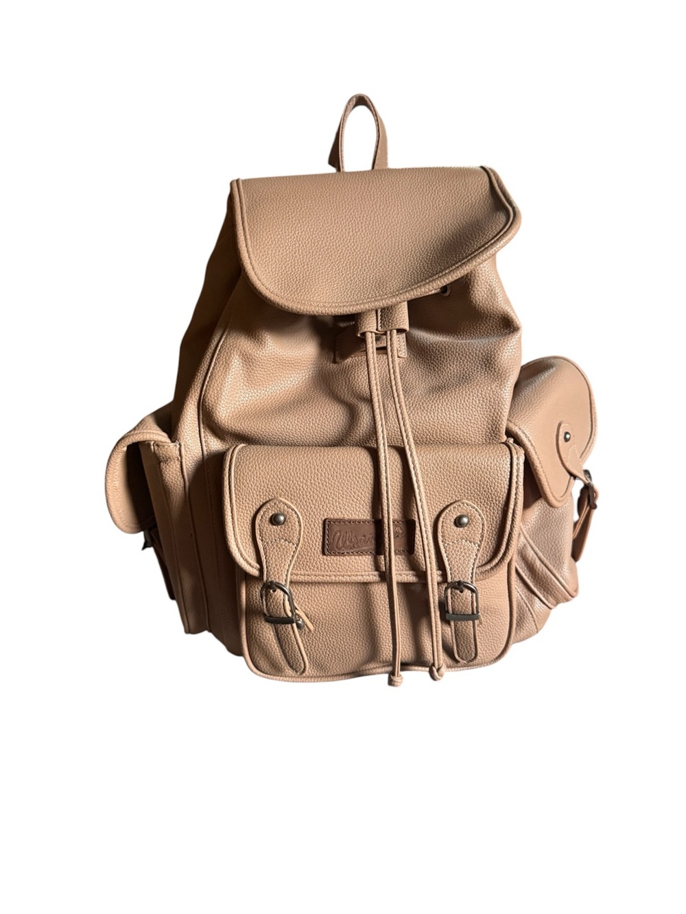 Wrangler Drawstring Backpack with Front Pockets